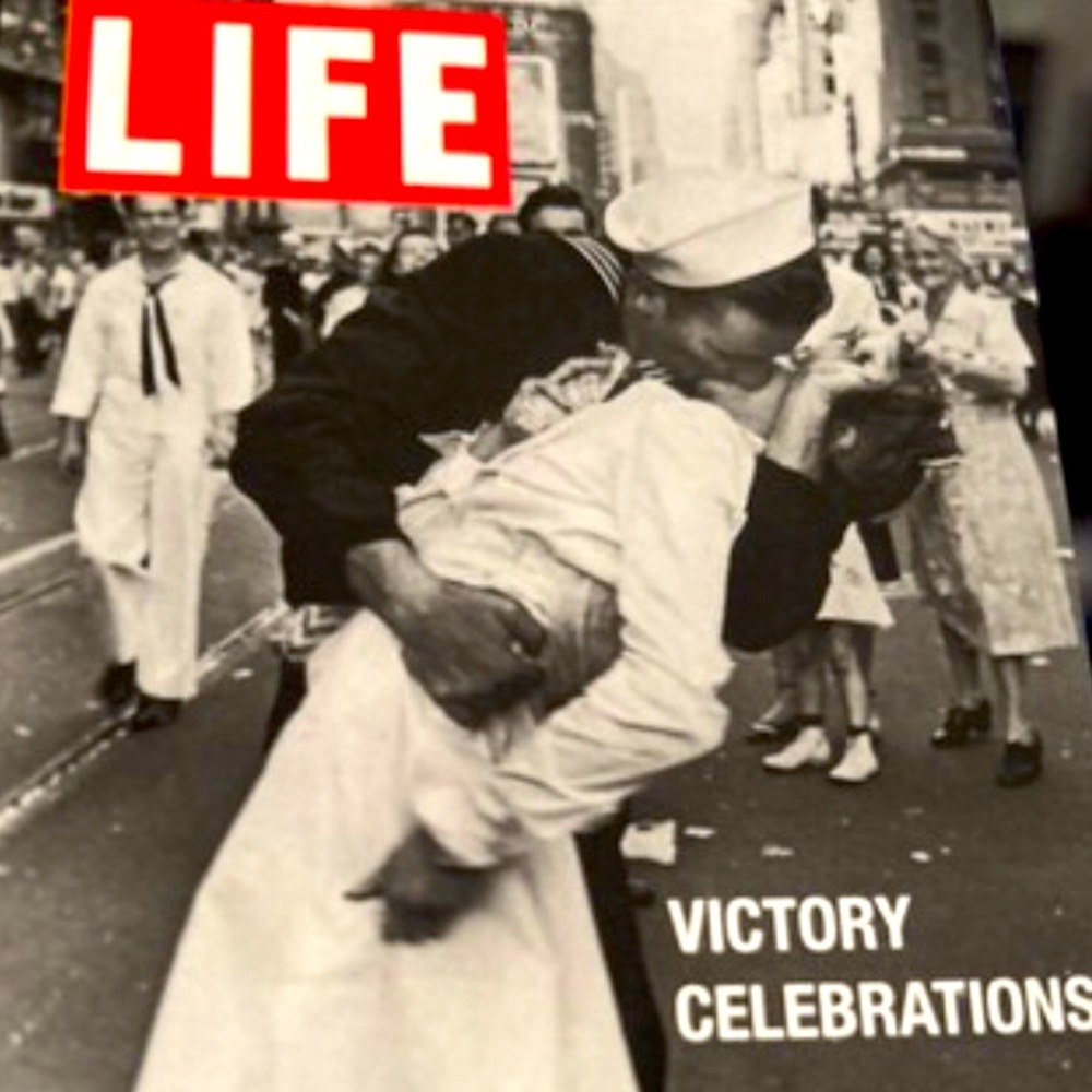 Life Magazine Victory Celebrations Wrist Watch